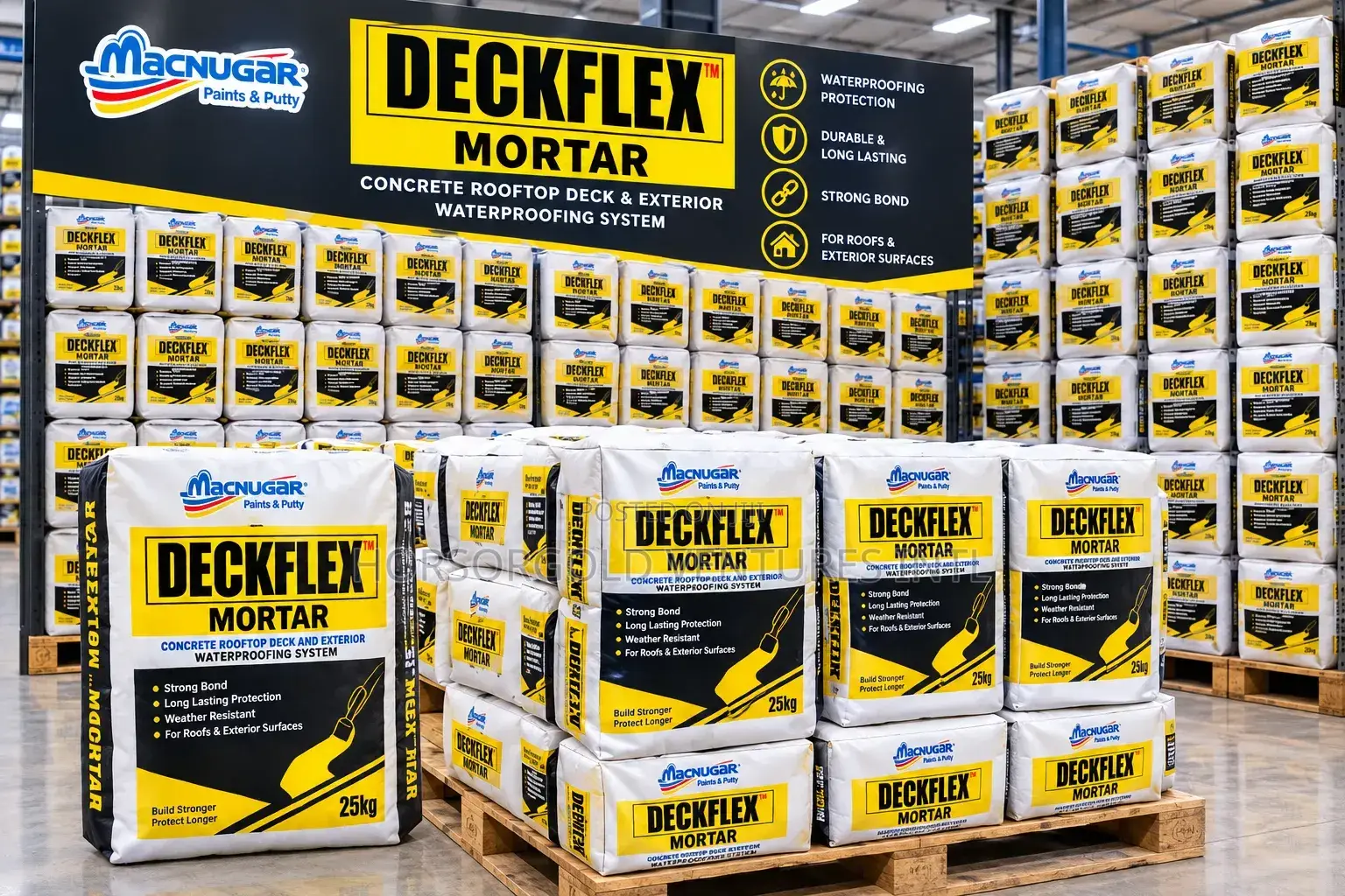 Waterproof Bond & Mortar DECKFLEX