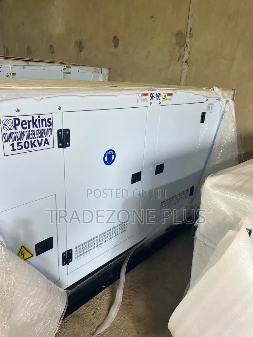 Heavy Duty Perkins 150kVA Soundproof Generator