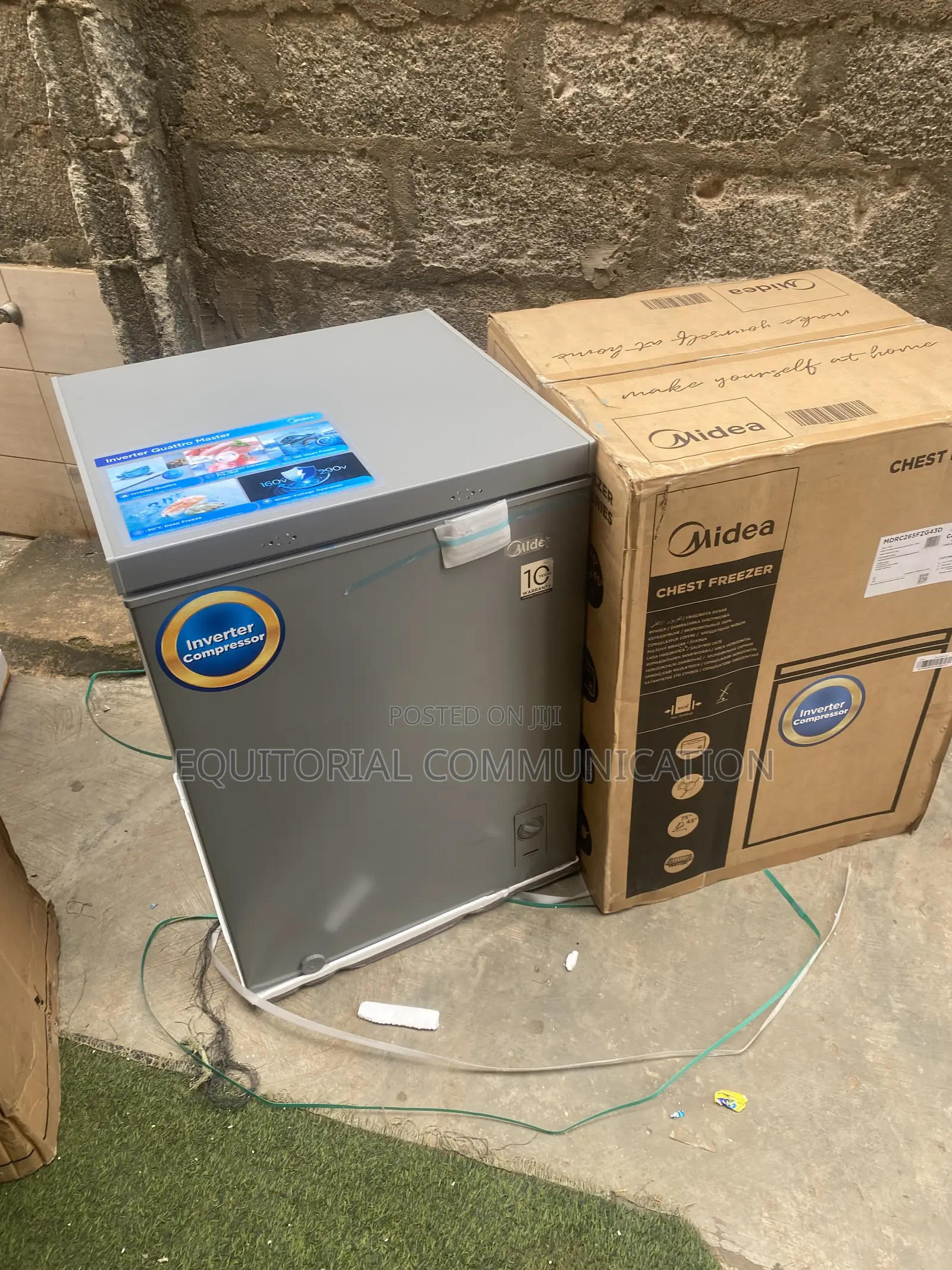 Midea MDRC265FZG43D 142L Energy Saving Freezer