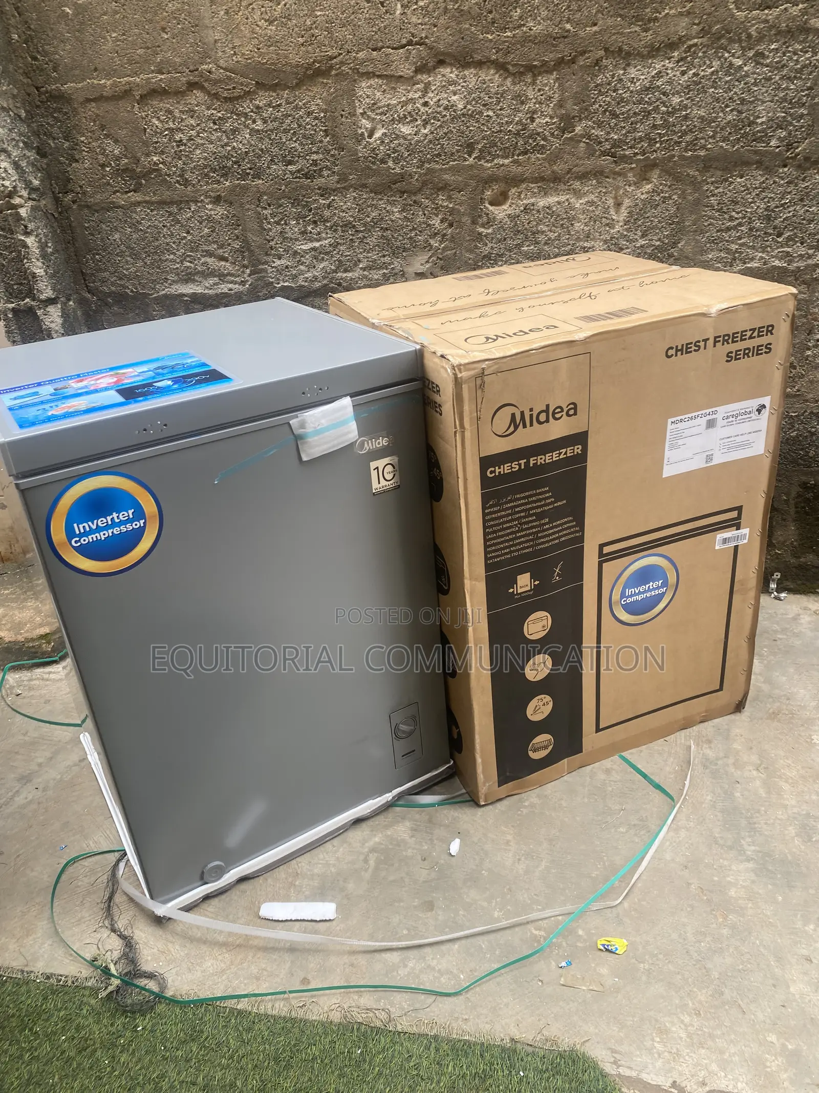Midea MDRC265FZG43D 142L Energy Saving Freezer