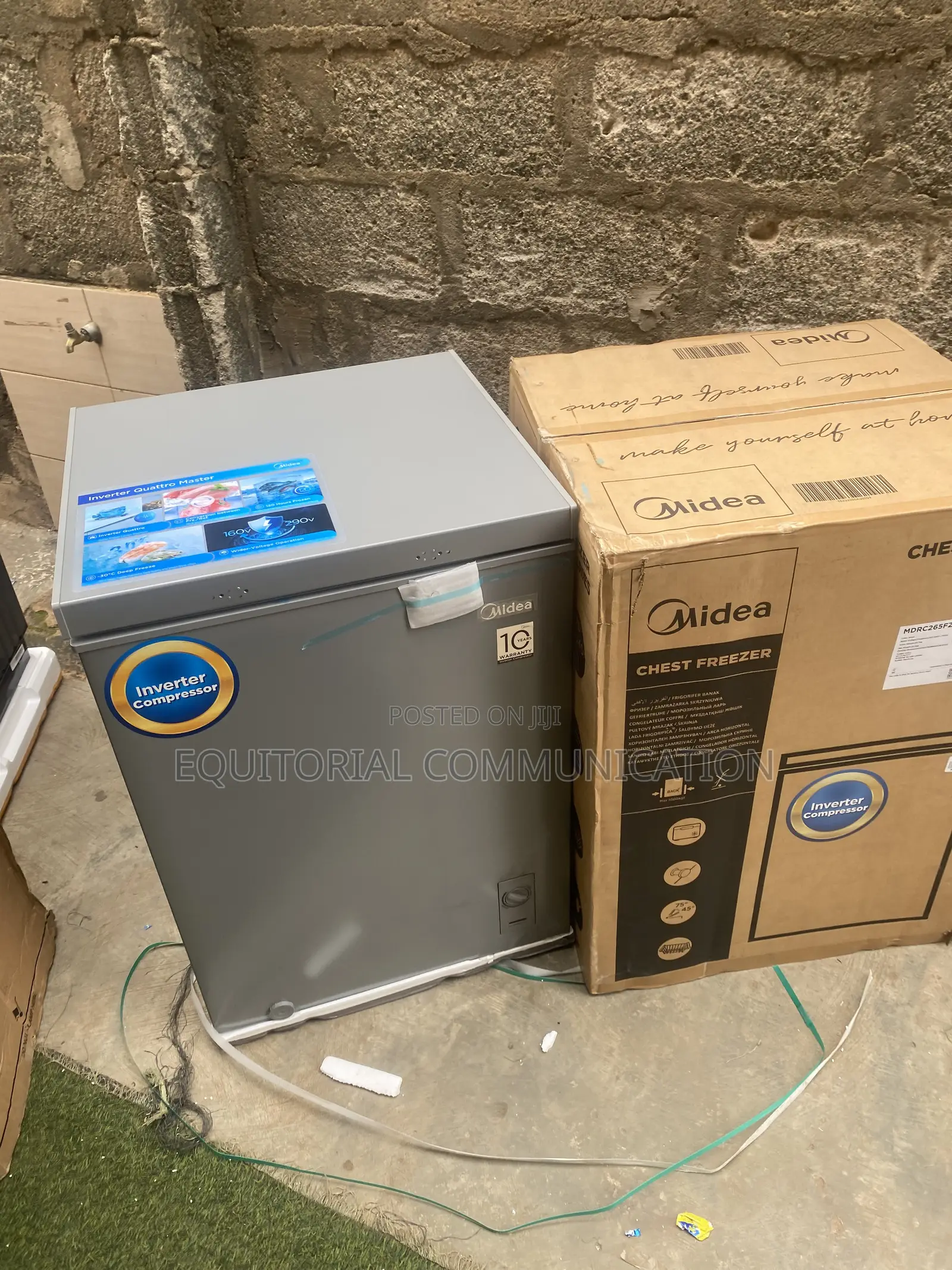 Midea 142L Inverter Compressor Chest Freezer MDRC265FZG43D