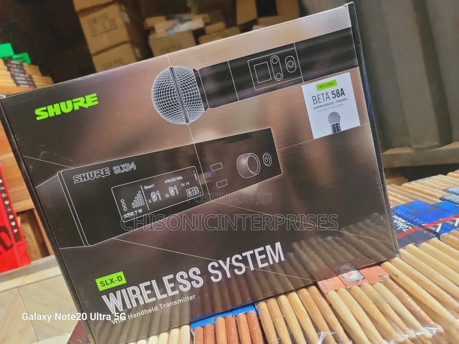 Shure Mic SLXD4/beta58A