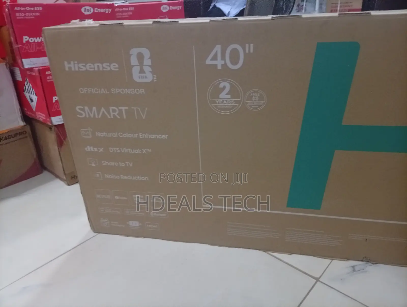 Hisense 40-Inch LED Smart TV – Modern Full HD Television