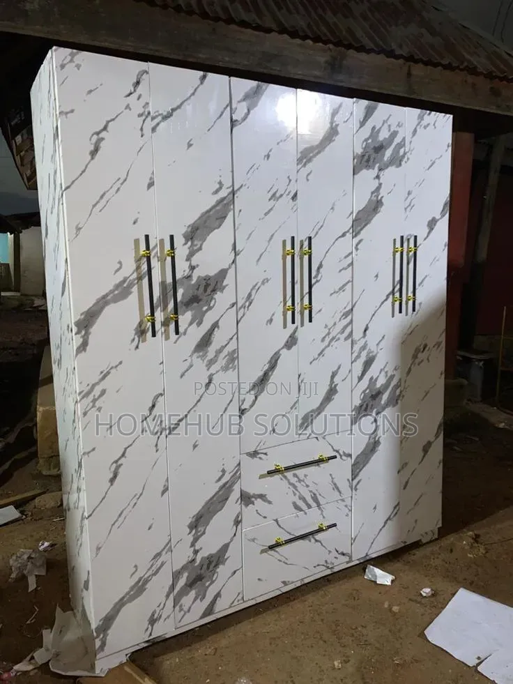 6by6 Brand New Family Size HDF Wardrobe