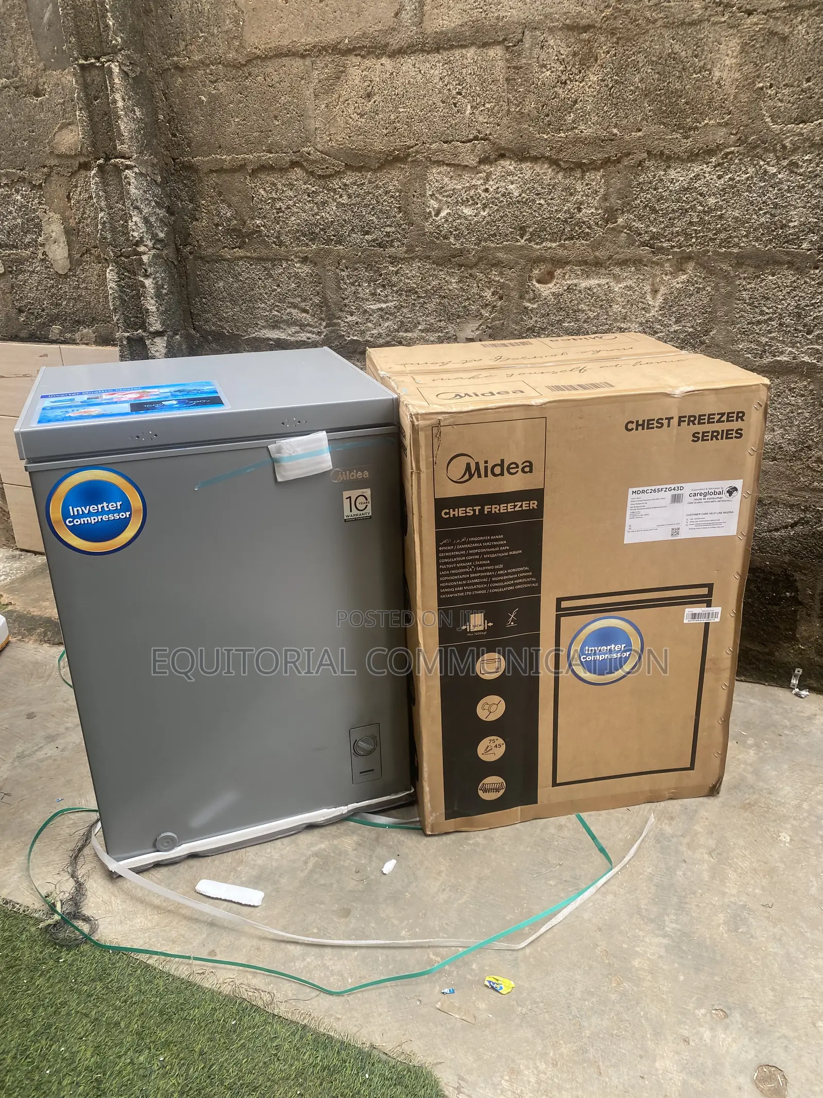Midea 142L Chest Freezer With Inverter Compressor