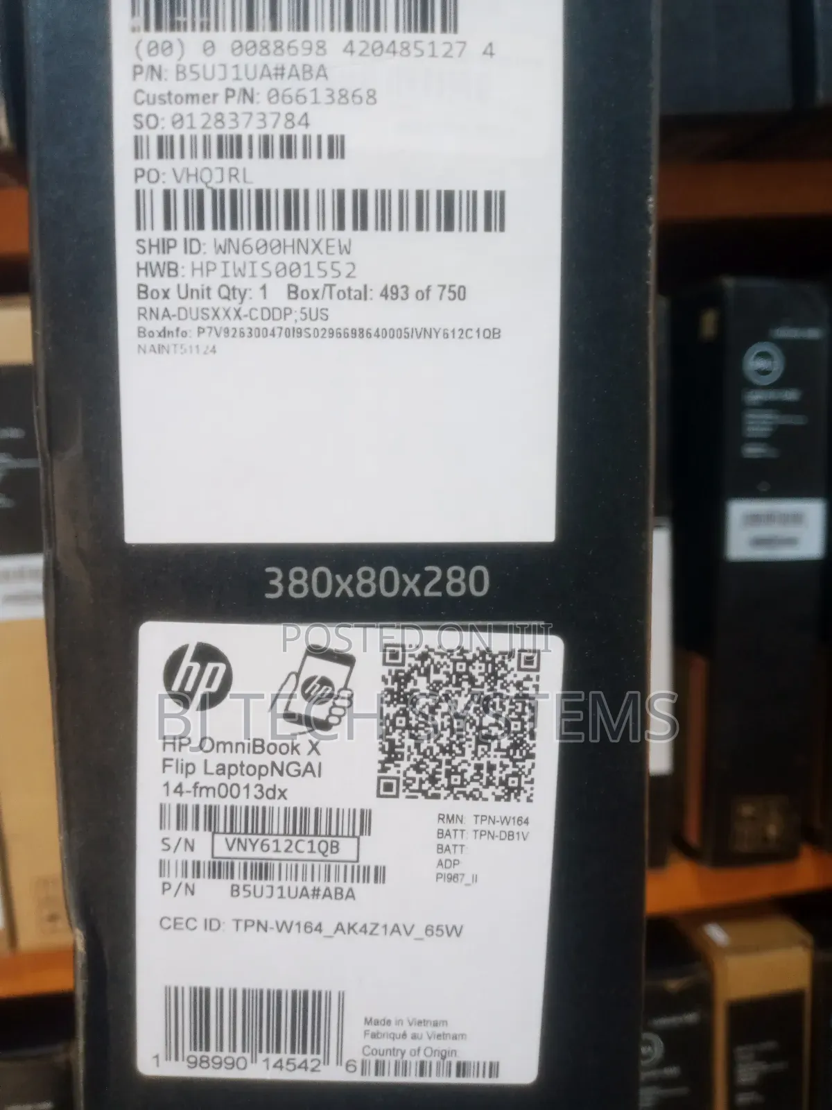 New Laptop HP OmniBook X Flip 14" 16GB Intel Core Ultra 5 SSD 512GB