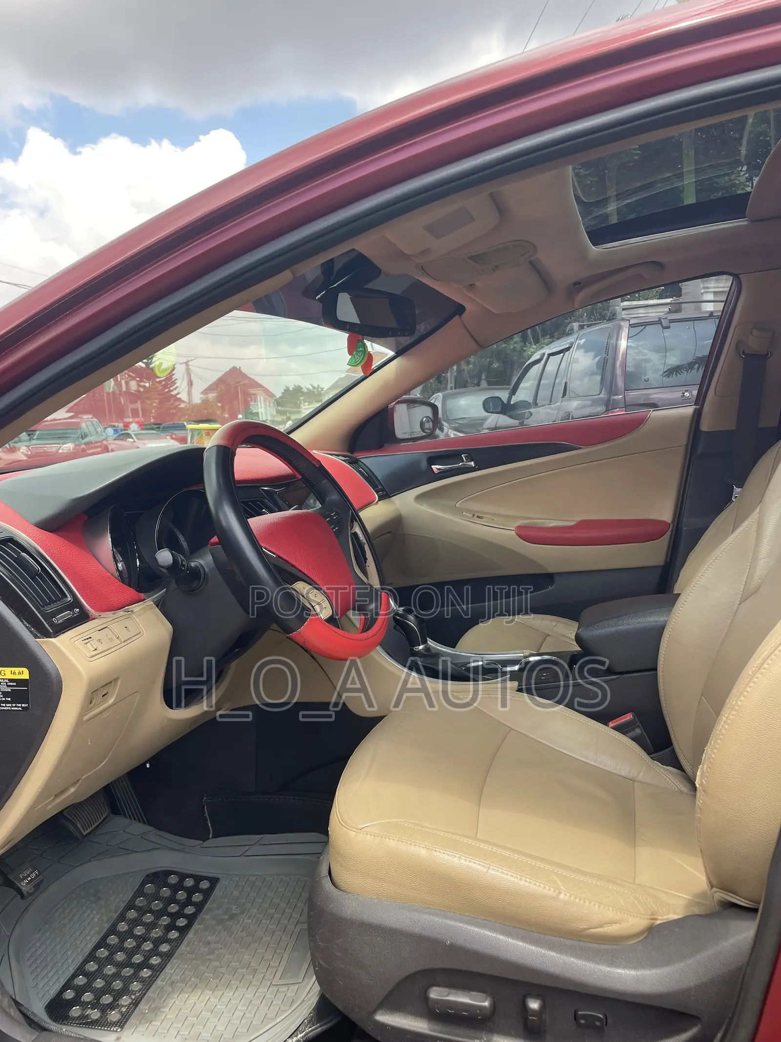Hyundai Sonata Limited Sedan FWD (2.4L 4cyl 6A) 2012 Red