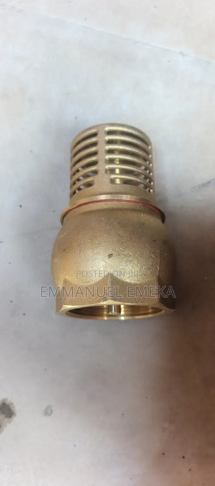 Brass Foot Valve, Also Available in Different Sizes.