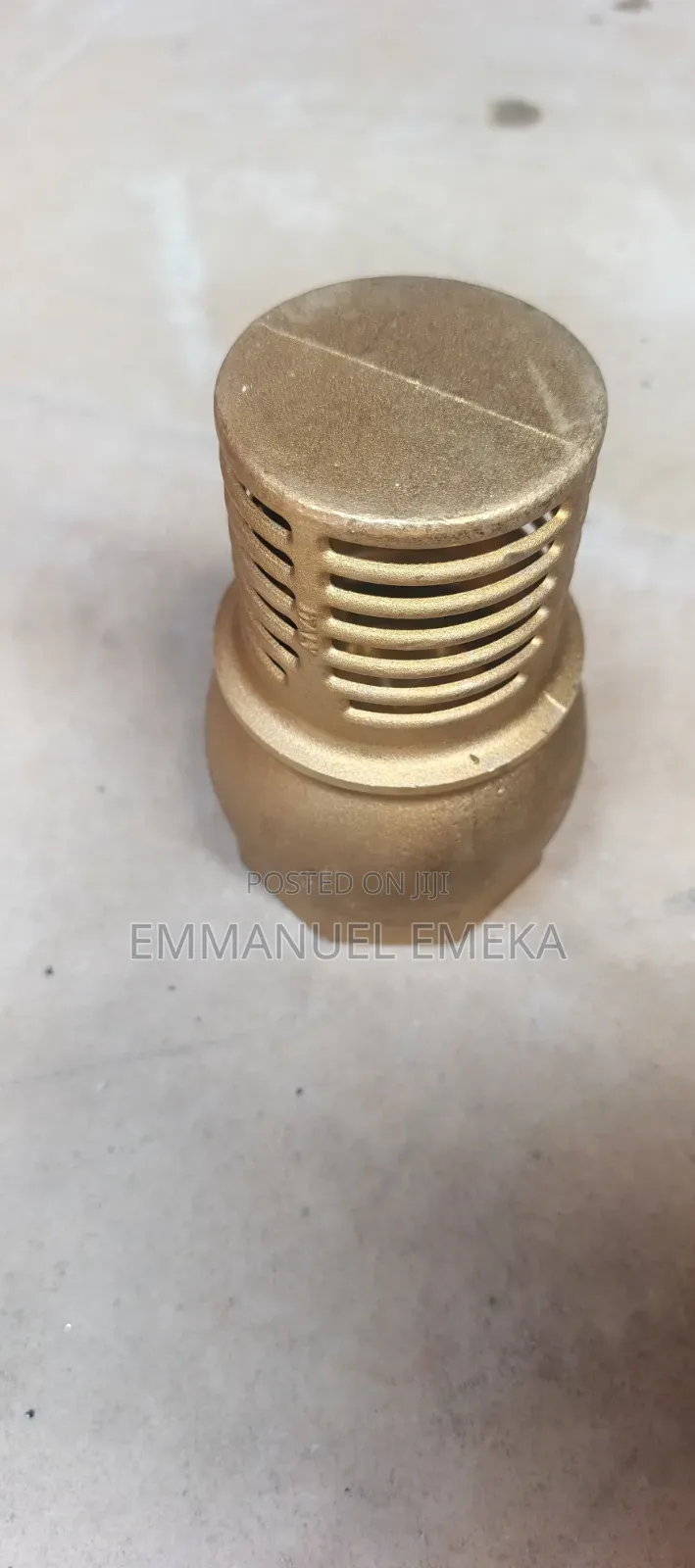 Brass Foot Valve, Also Available in Different Sizes.