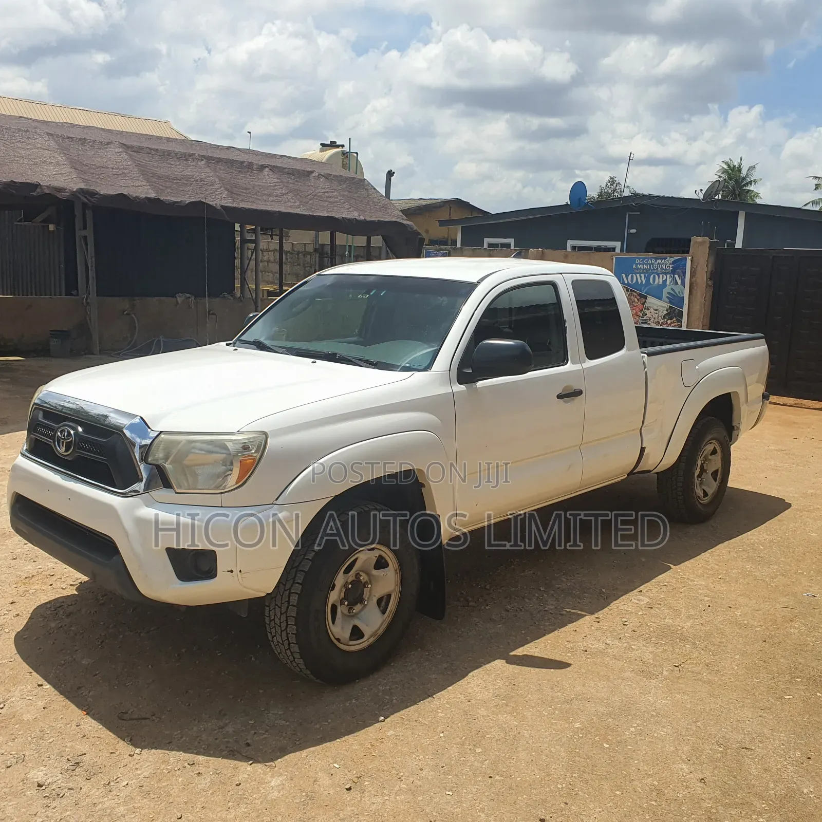 Toyota Tacoma 4dr Access Cab 4WD 6.1 ft. SB (2.7L 4cyl 4A) 2015 White