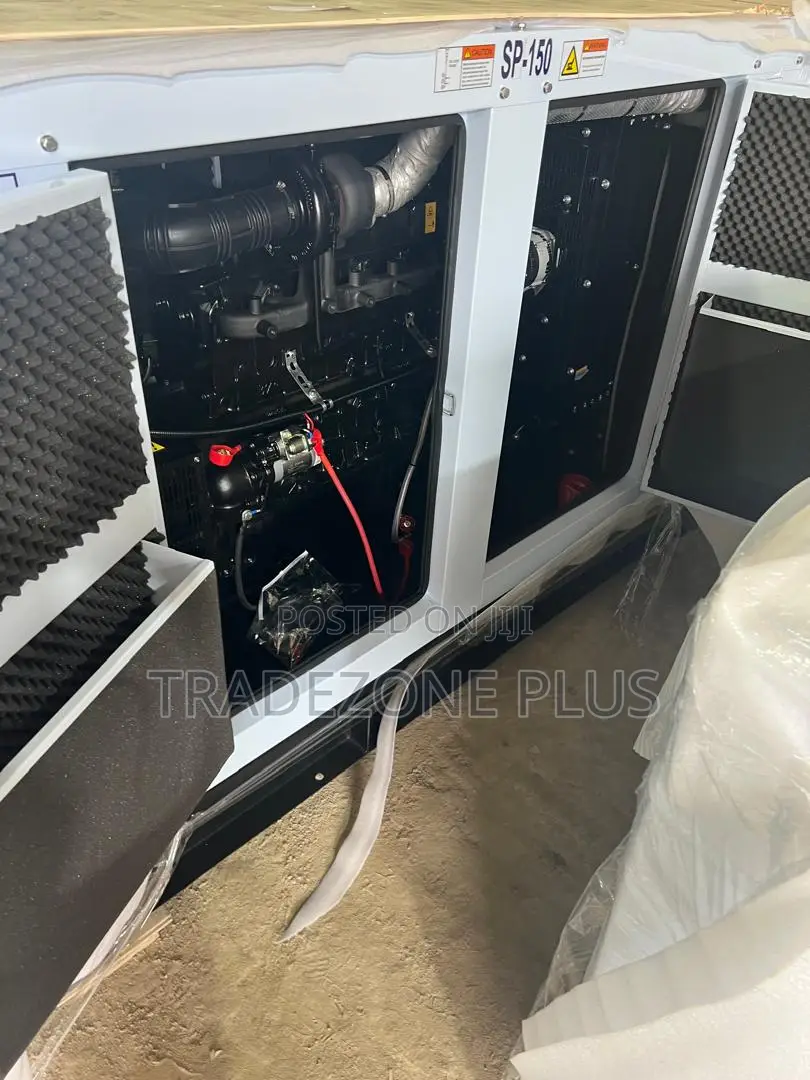 Reliable Perkins 150kVA Diesel Generator – Soundproof Model