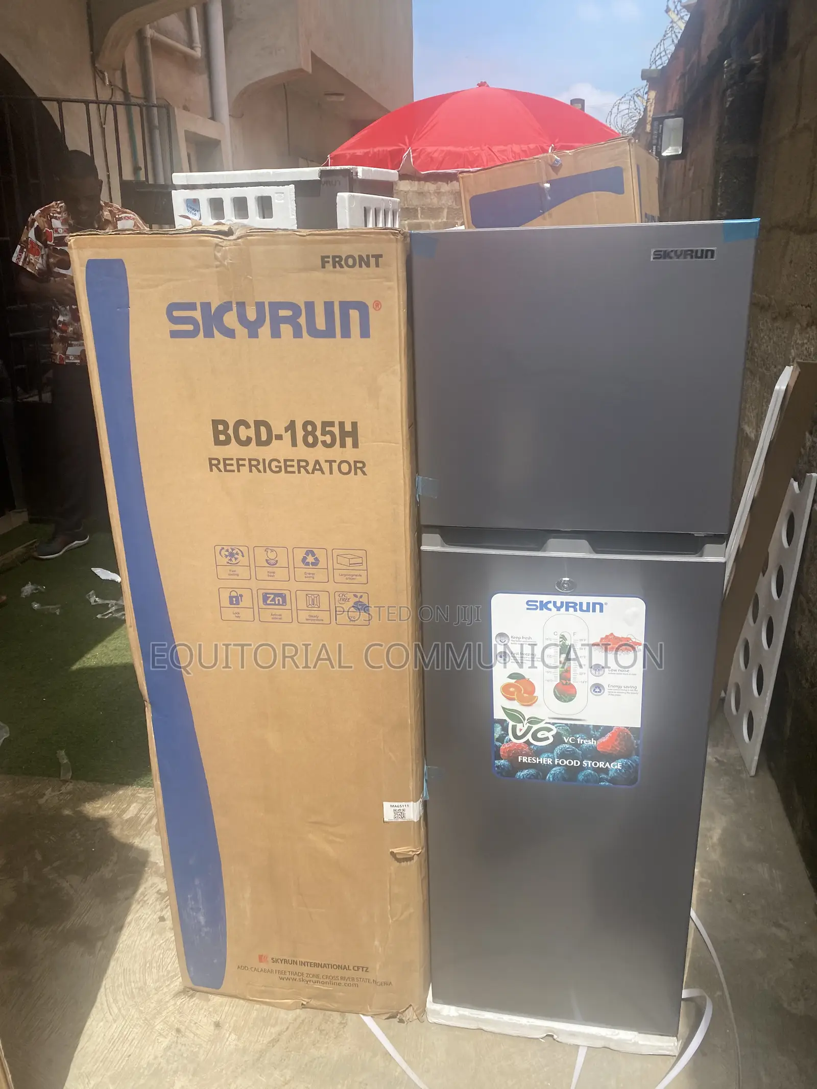 Skyrun BCD-185h Refrigerator 180l Storage