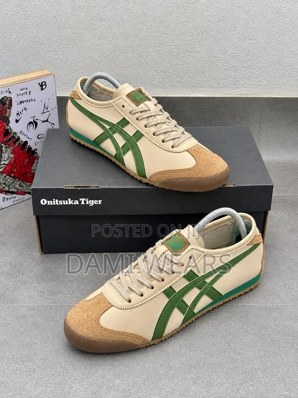 Onitsuka Tiger Mexico Beige Grass Green