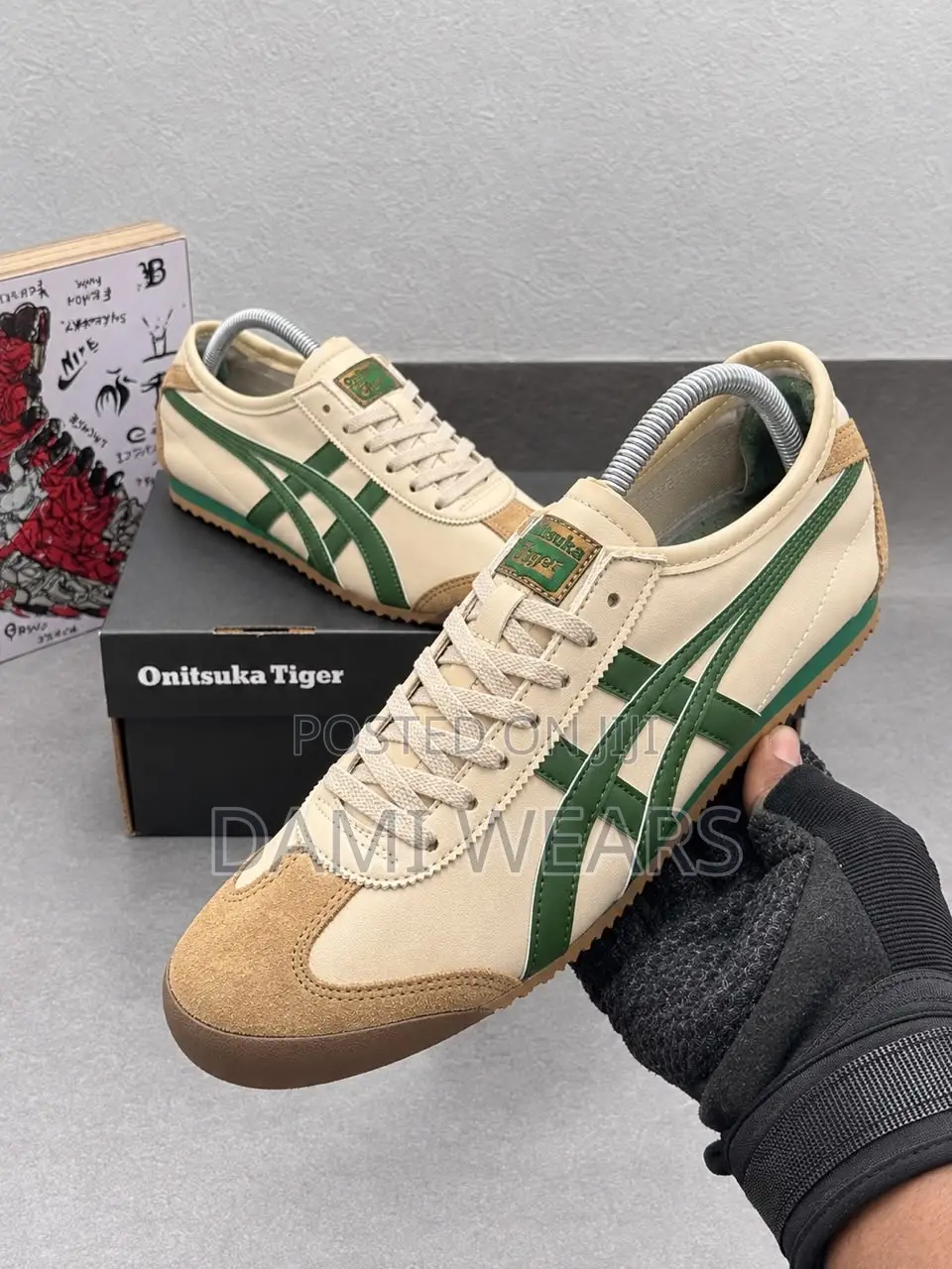 Onitsuka Tiger Mexico Beige Grass Green