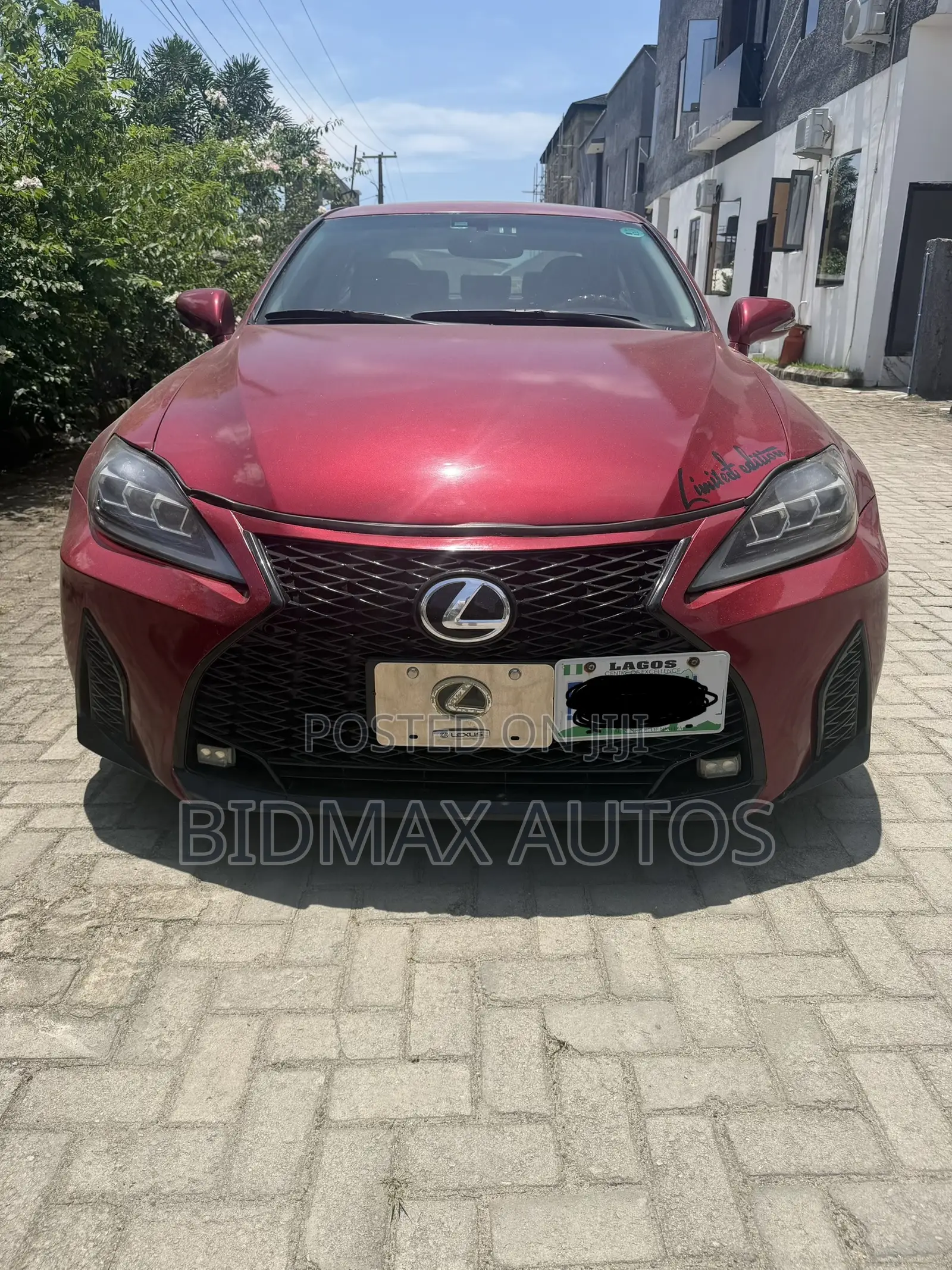 Lexus IS 250 Automatic 2010 Burgundy