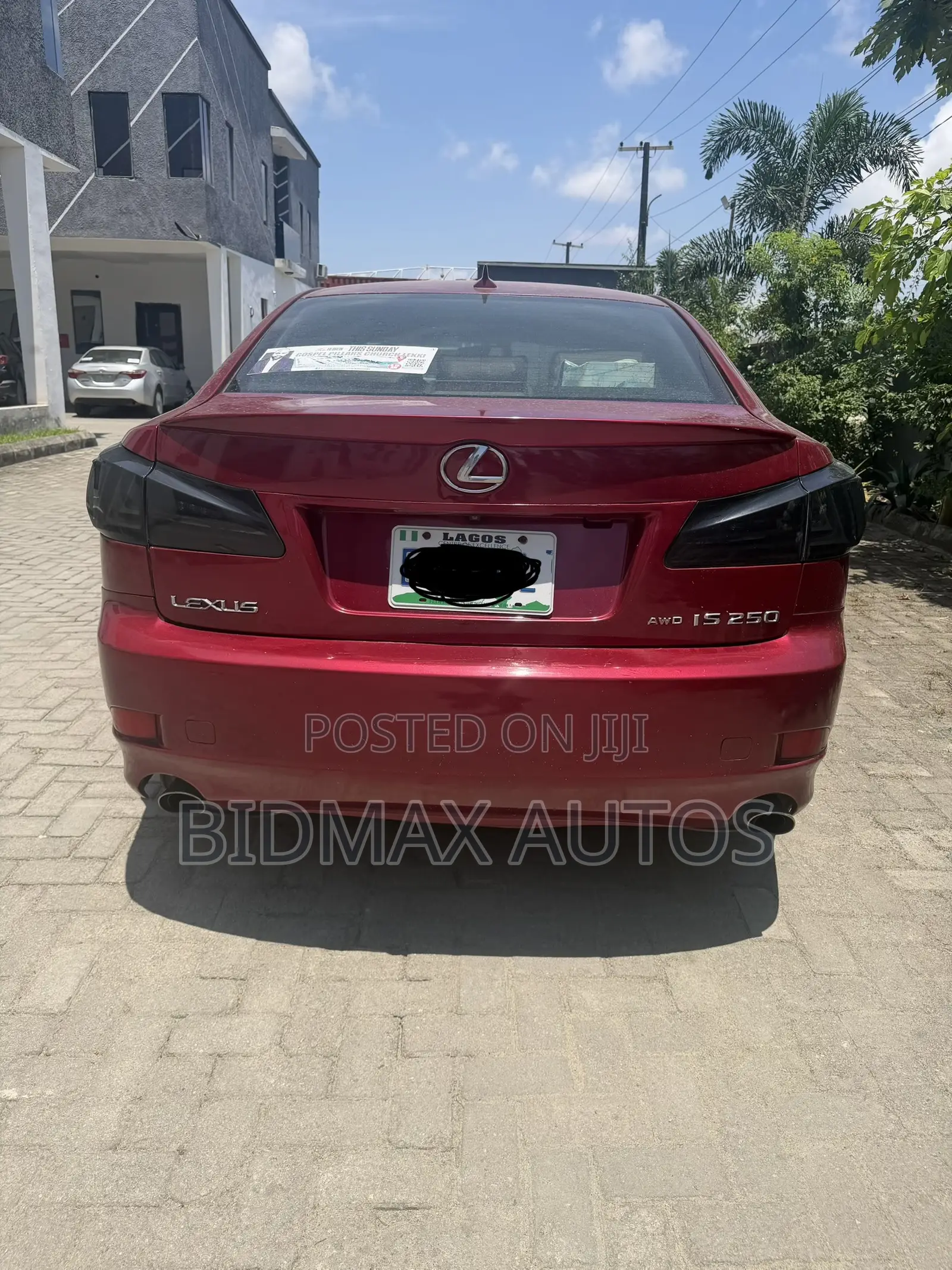Lexus IS 250 Automatic 2010 Burgundy