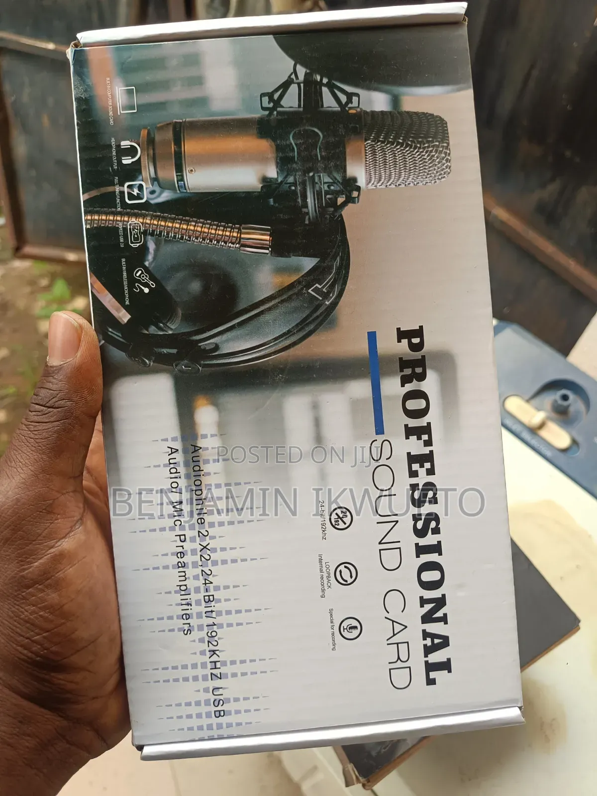 SOUND CARD for Two Microphones