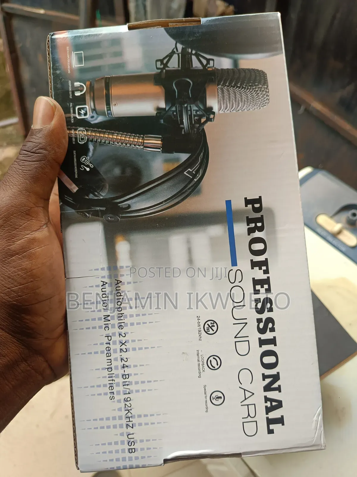 SOUND CARD for Two Microphones