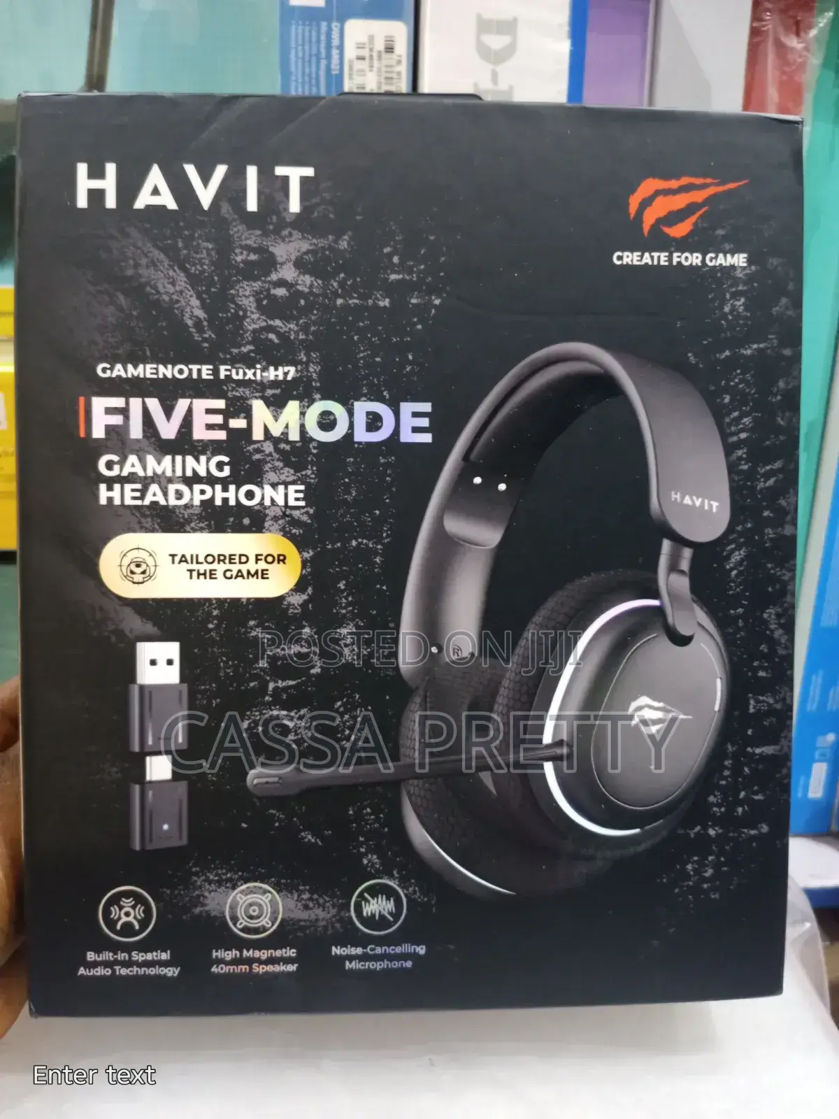 HAVIT GAMENOTE Fuxi-H7 - Five-Mode Gaming Headphone
