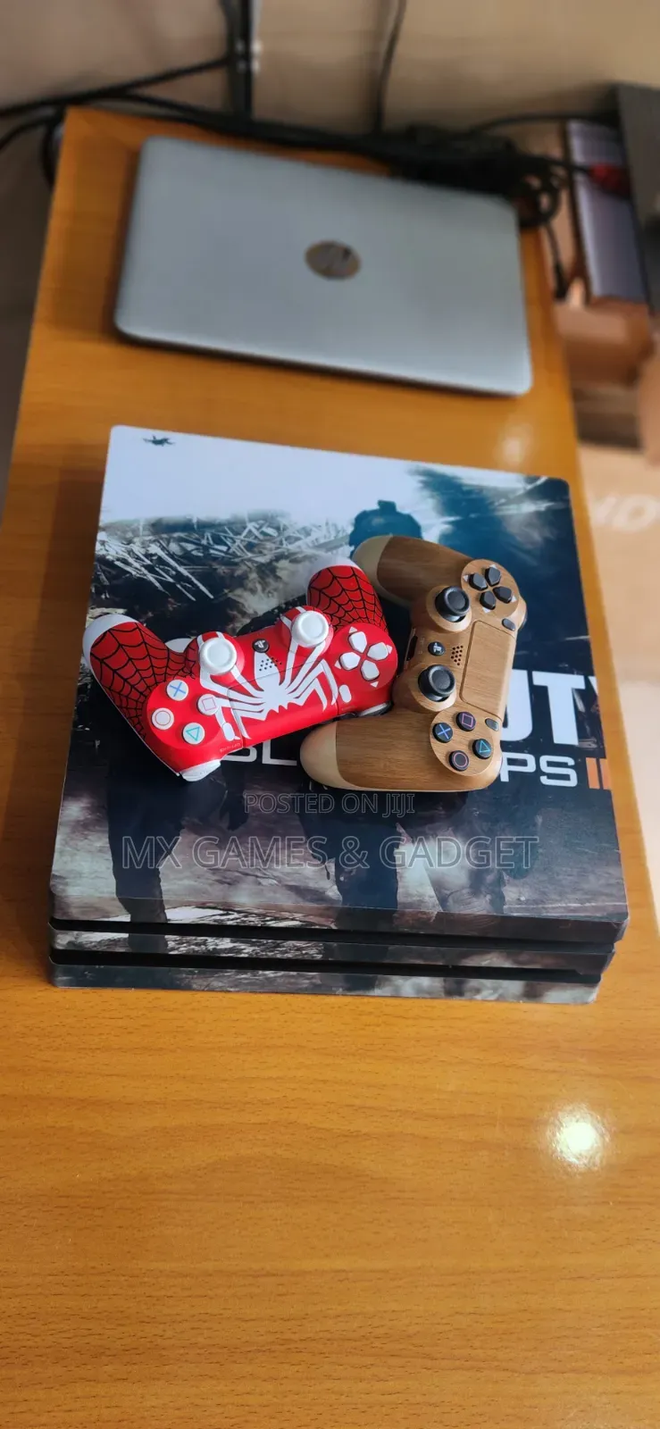 Playstation 4 Pro With Games and 4 Pad