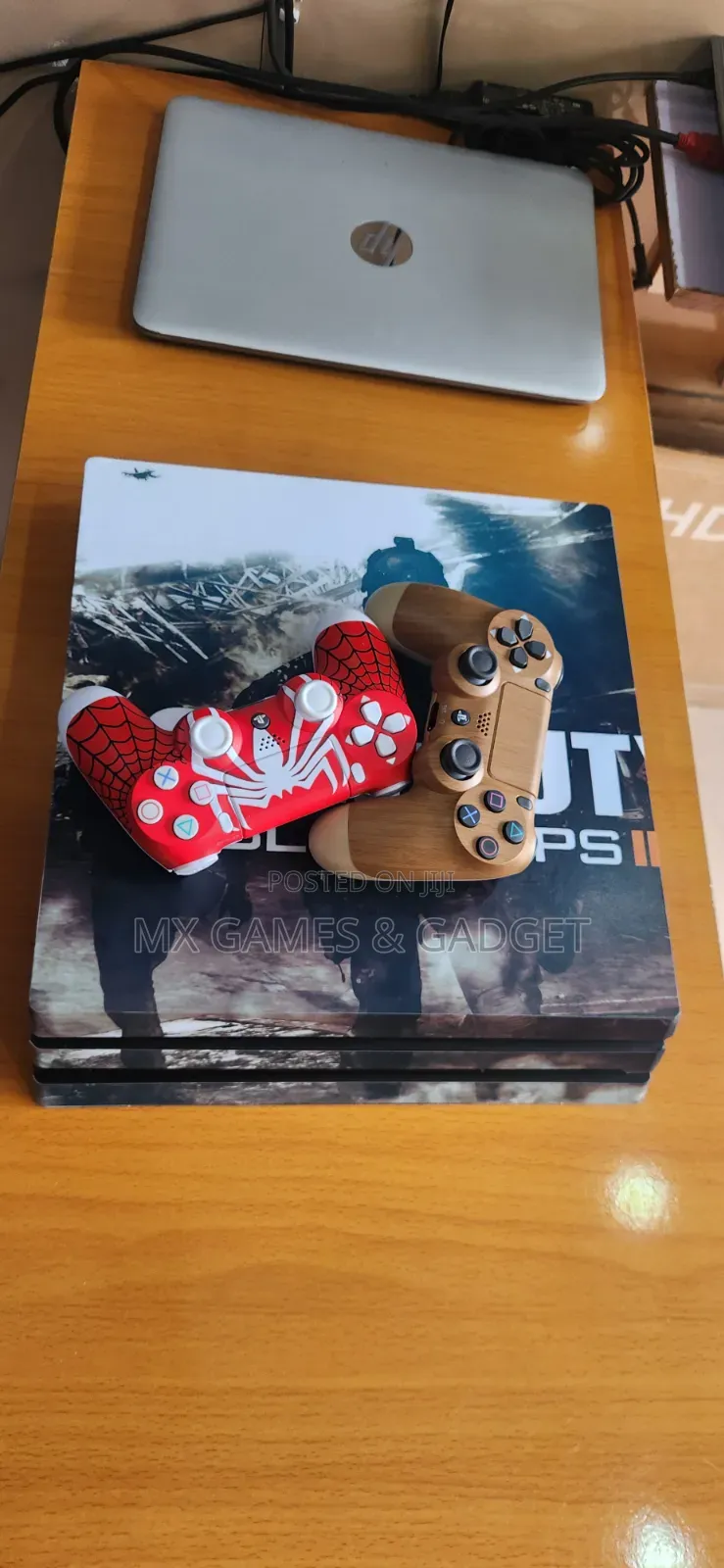 Playstation 4 Pro With Games and 4 Pad