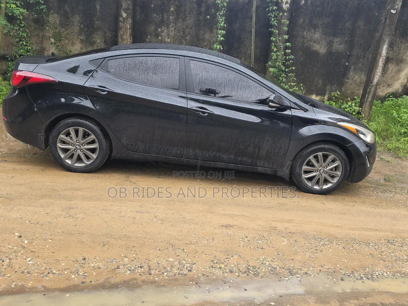 Hyundai Elantra Limited 4dr Sedan (1.8L 4cyl 6A) 2015 Black