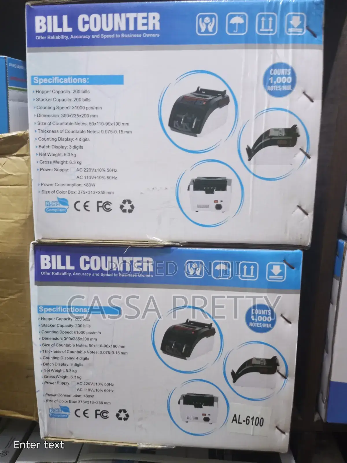 BILL COUNTER / Money Counting Machine