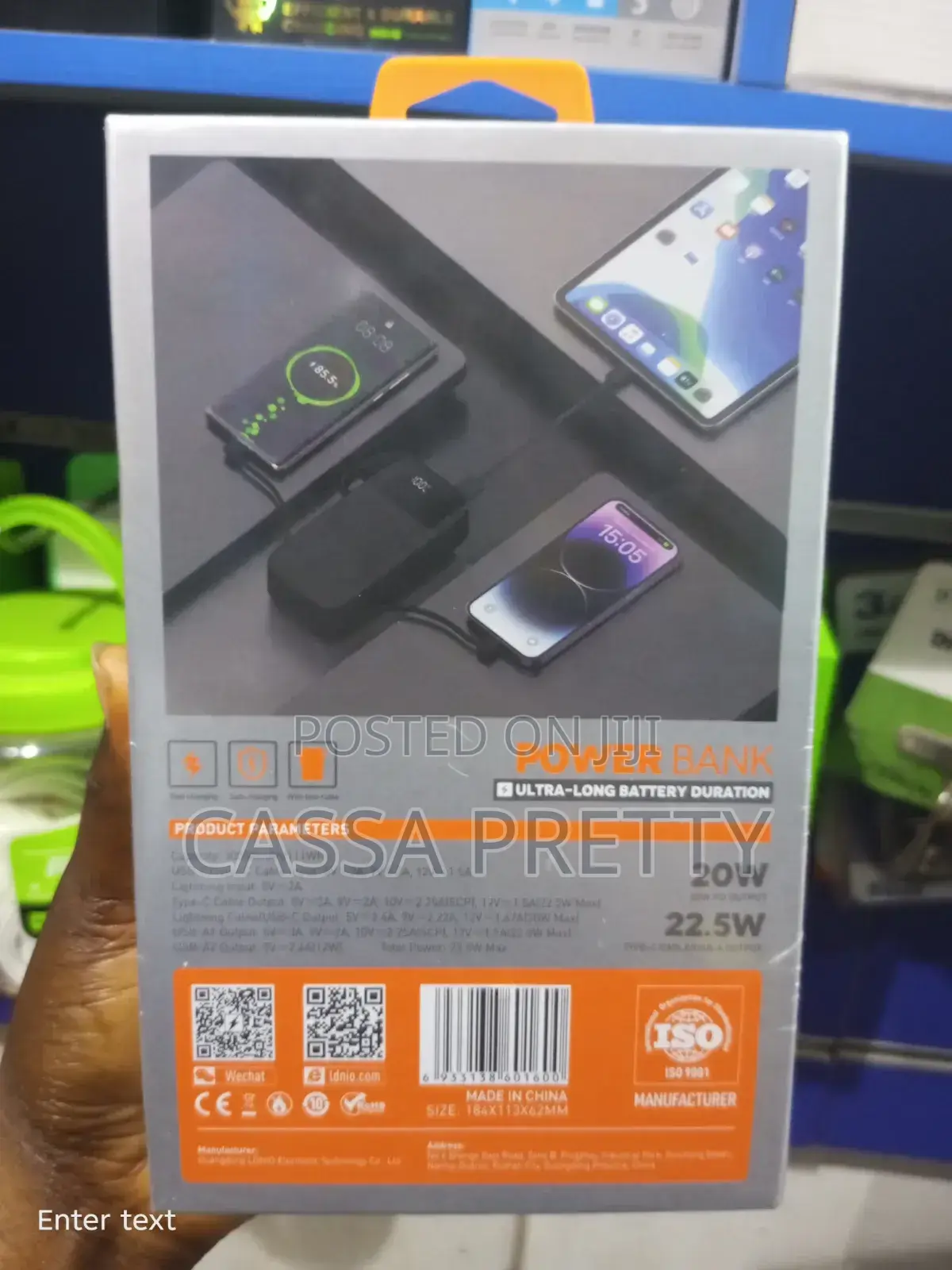 LDNIO 30000mAh Power Bank