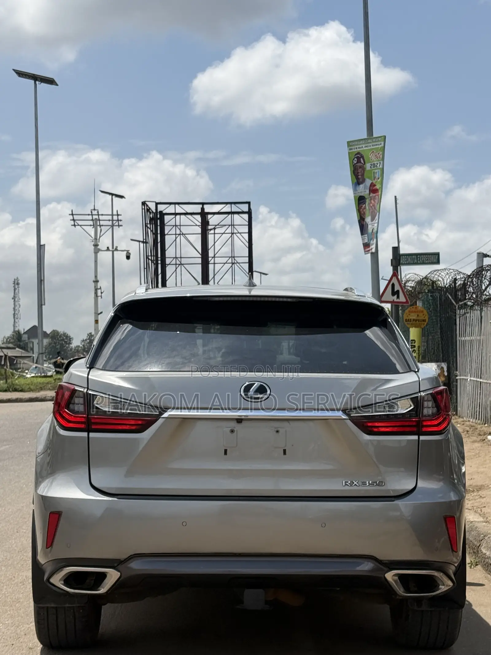 Lexus RX 350 FWD 2017 Gray