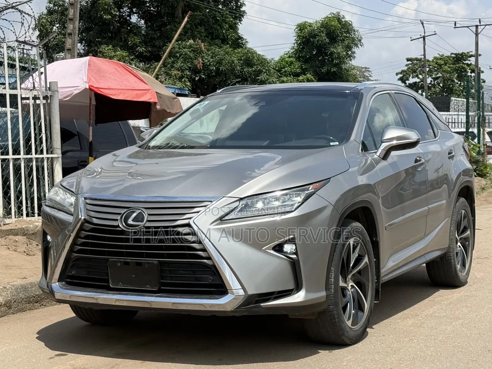 Lexus RX 350 FWD 2017 Gray