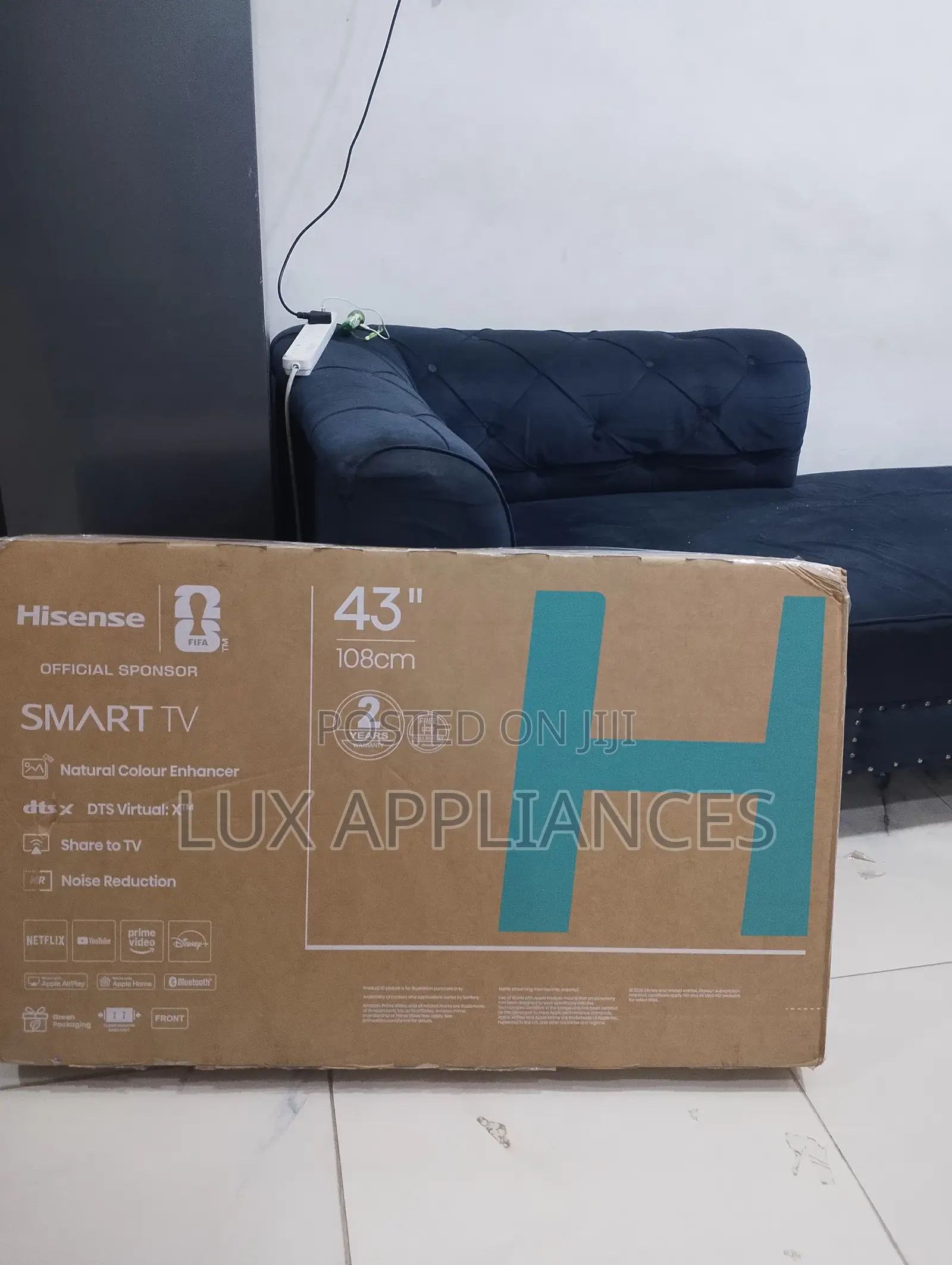 Hisense 43A4S 43 Inch Smart TV With HDMI