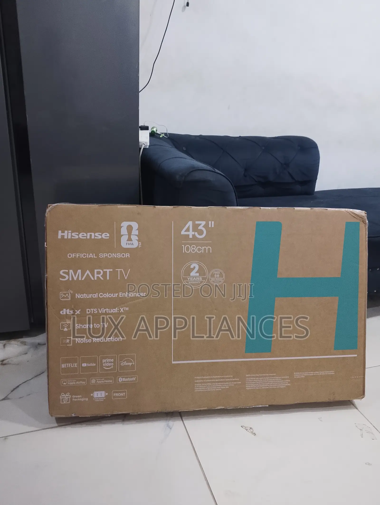 Hisense 43A4S 43 Inch Smart TV With HDMI