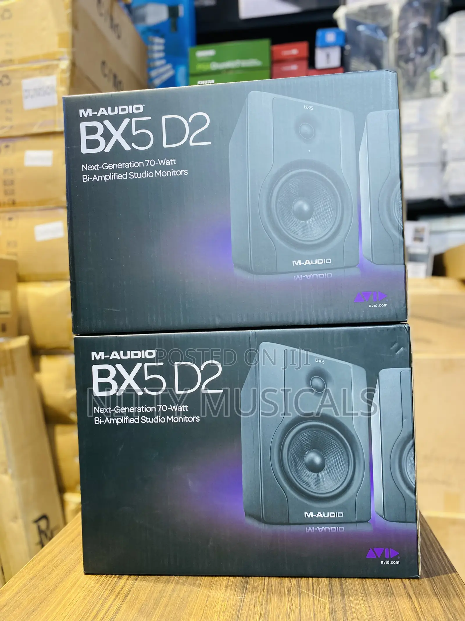 M-Audio BX5D2 Powered Studio Monitor 5" Speakers