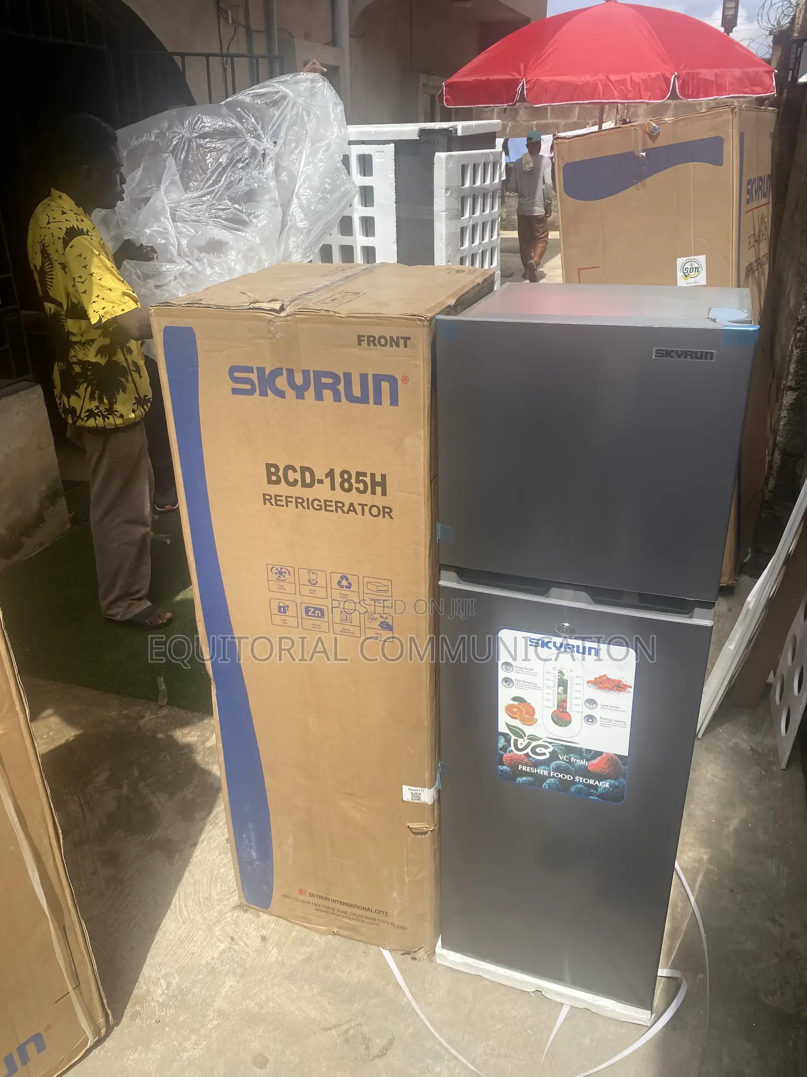 Skyrun 180l BCD-185h Everyday Refrigerator