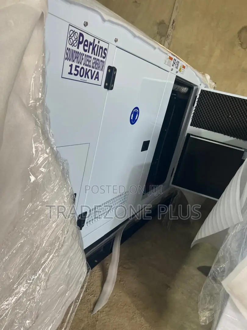 Perkins 150kVA Diesel Generator – Soundproof Canopy Included