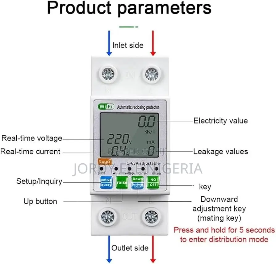 Wifi Voltage Protector Meter