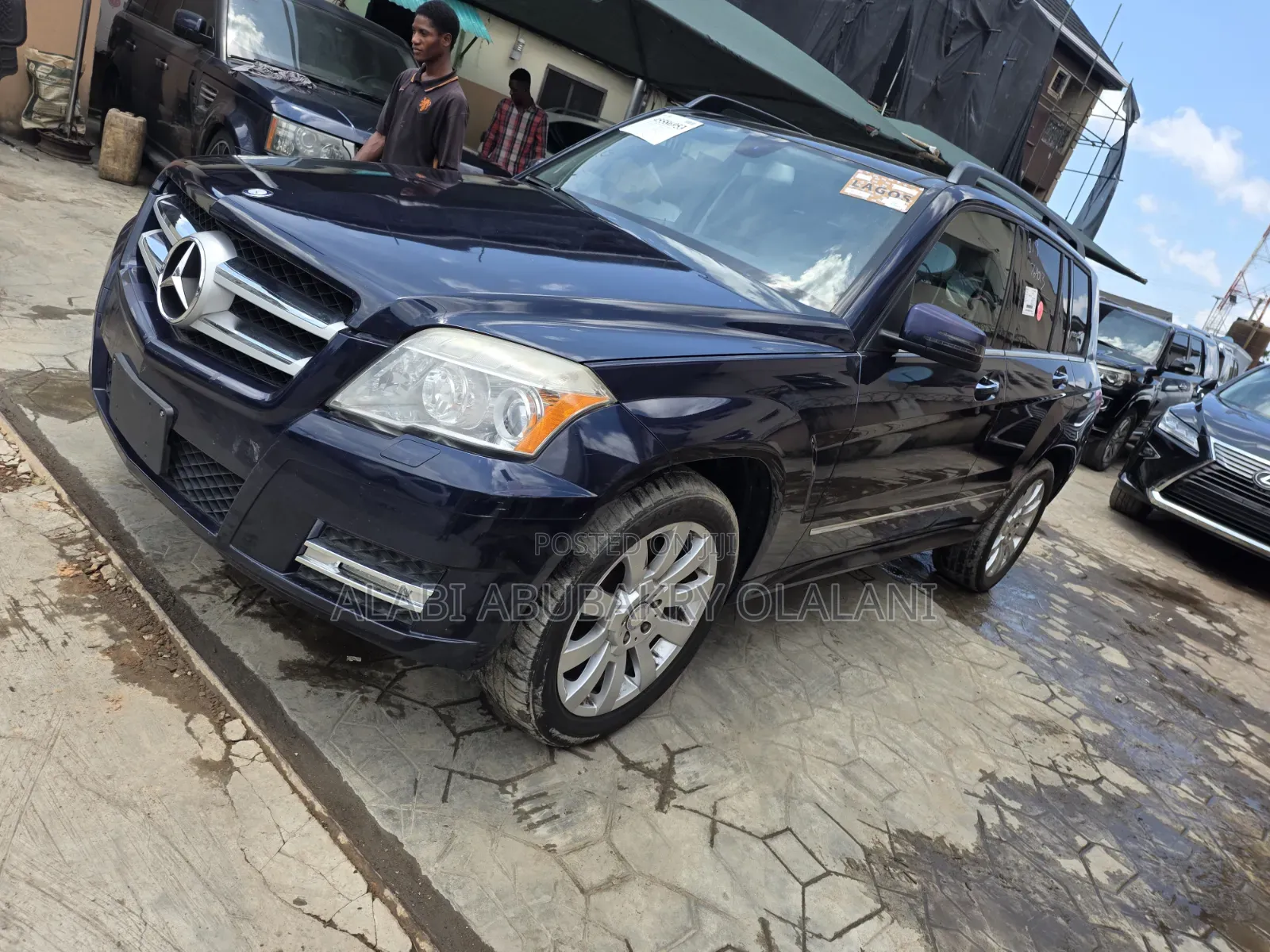 Mercedes-Benz GLK-Class 2012 Blue