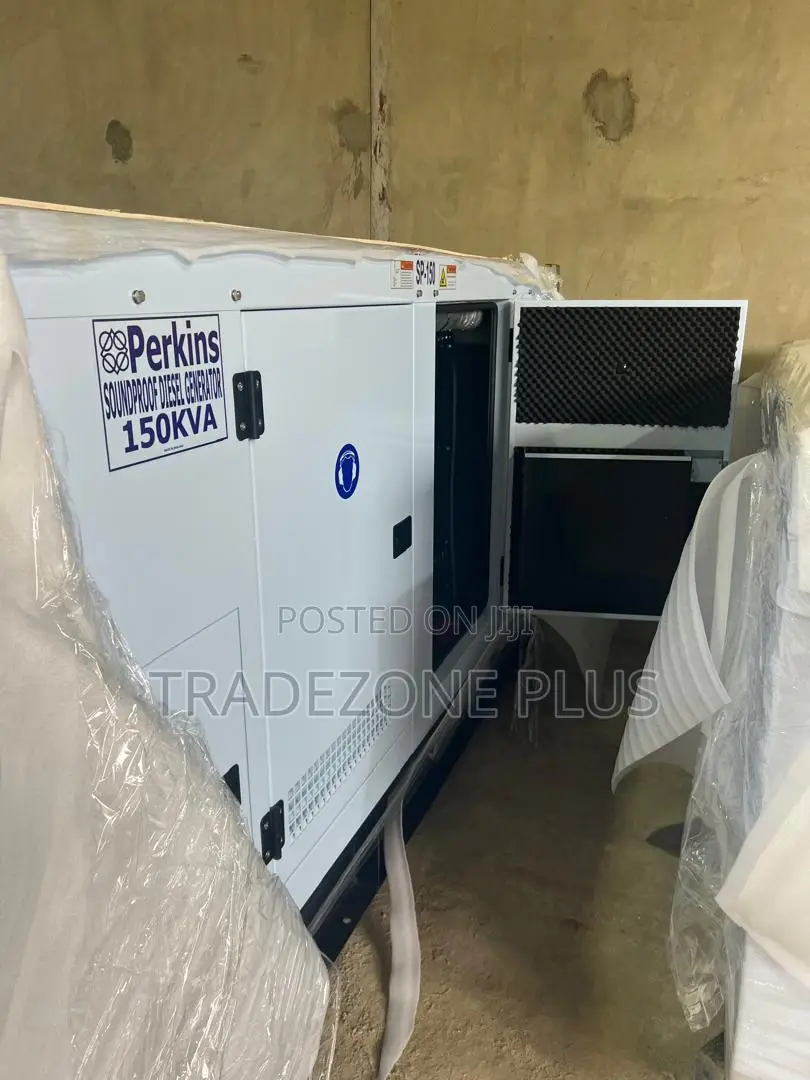 Perkins 150kVA Soundproof Genset – Suitable for Business Use