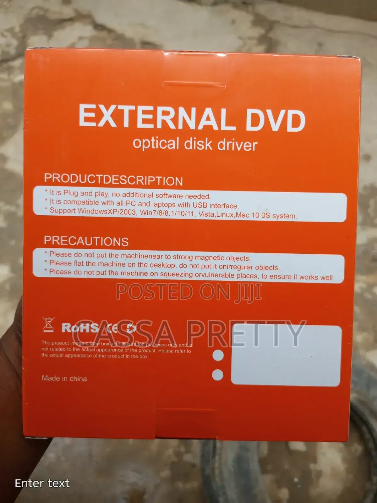 EXTERNAL DVD - Optical Disk Driver