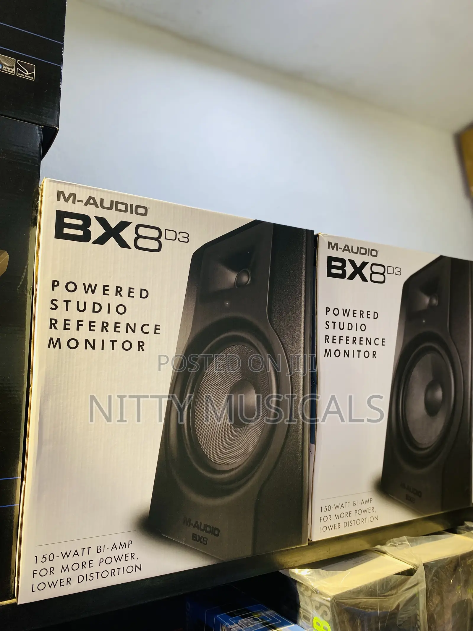 M-Audio BX8D3 Powered Studio Monitor 8" Speakers