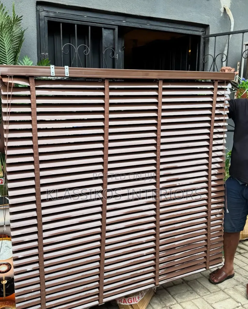 Alumilium Blind 50mm (Brown Colour)