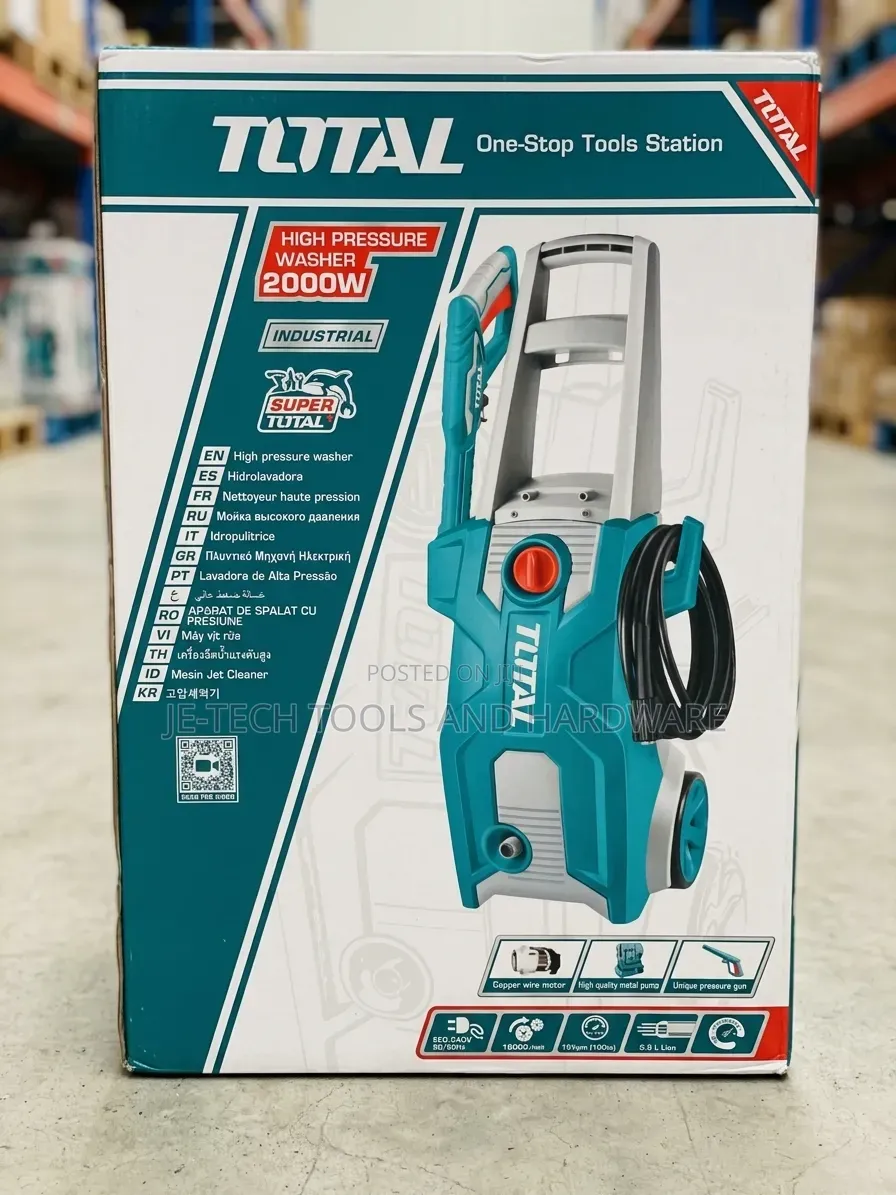 Total 2000w Pressure Washer