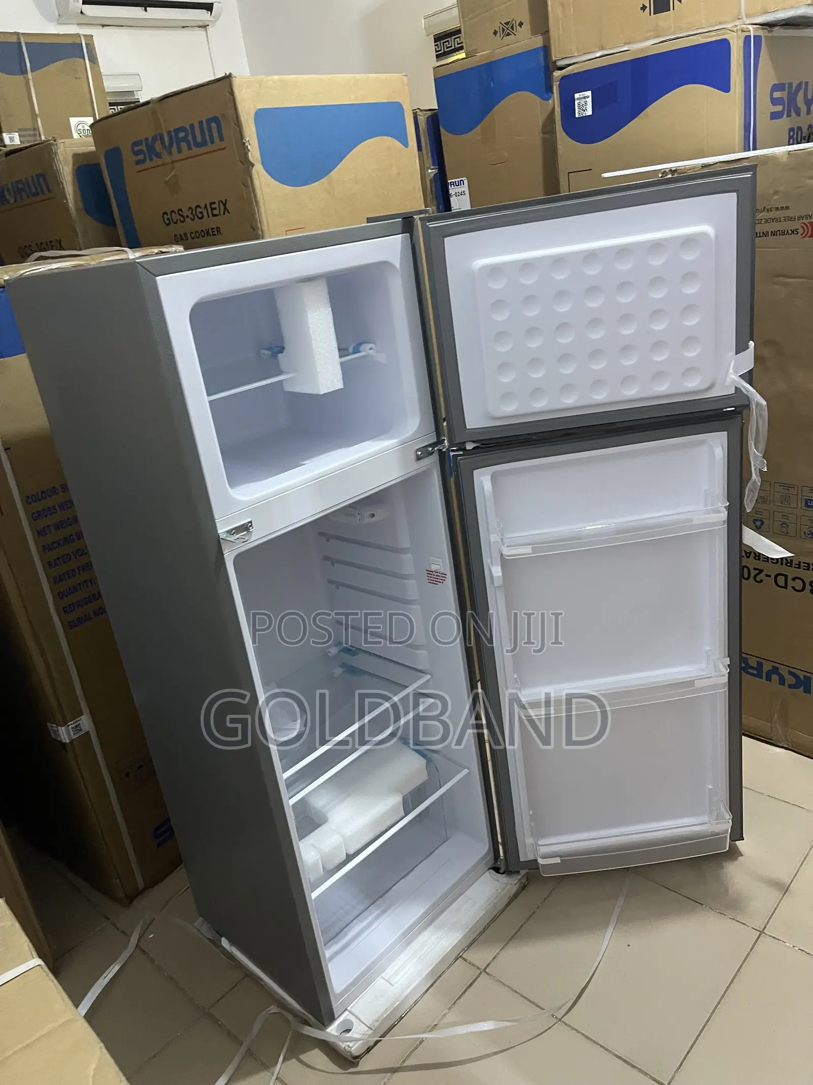 SKyrun 200L Double Door Home Refrigerator