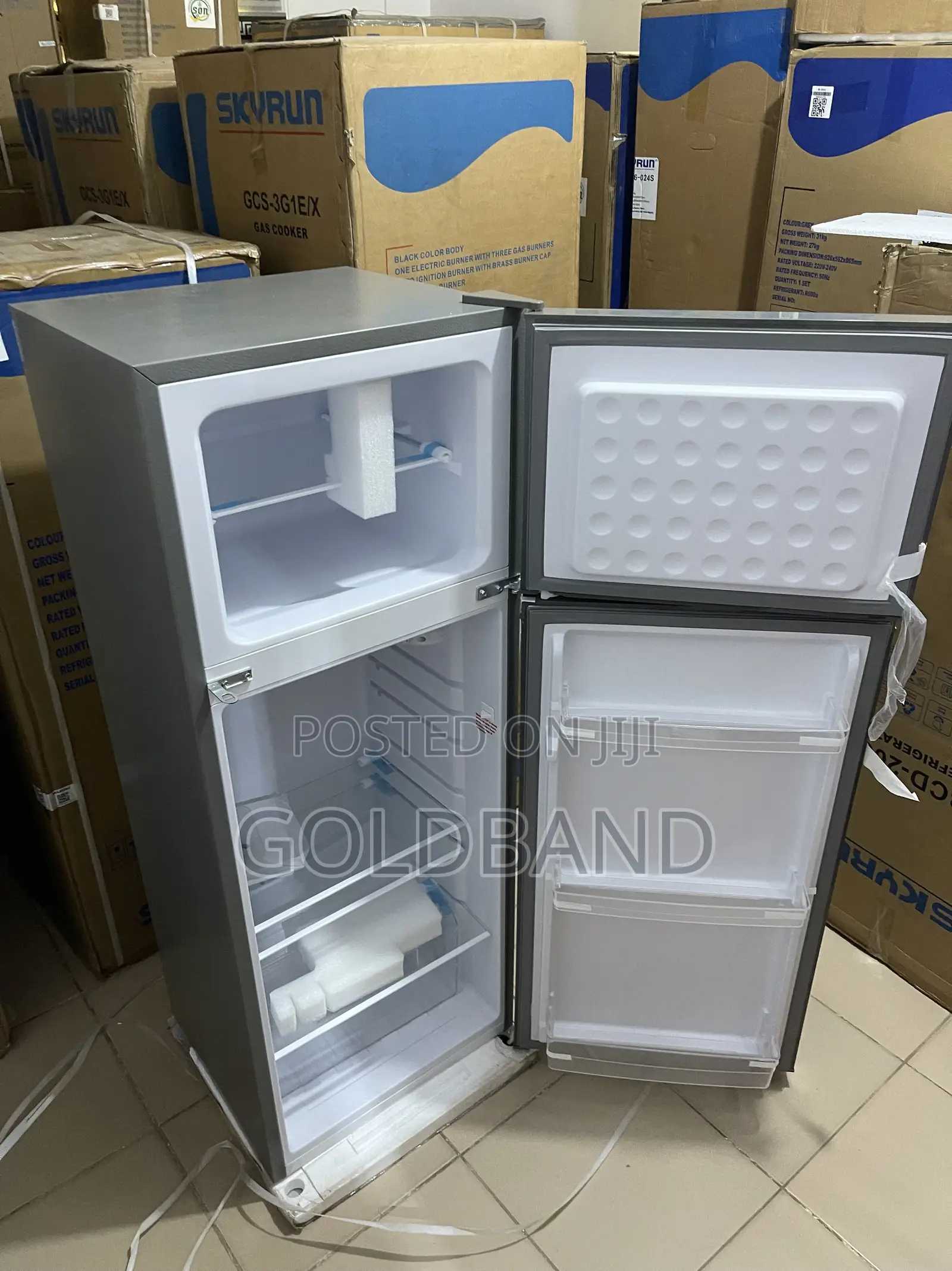 SKyrun 200L Double Door Home Refrigerator