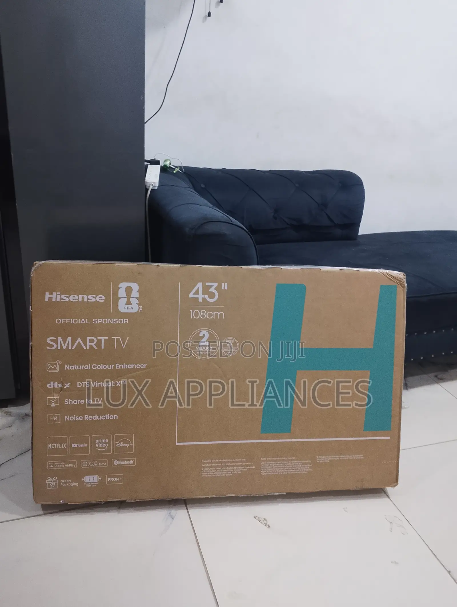 Hisense 43A4S 43 Inch Smart LED TV for Home