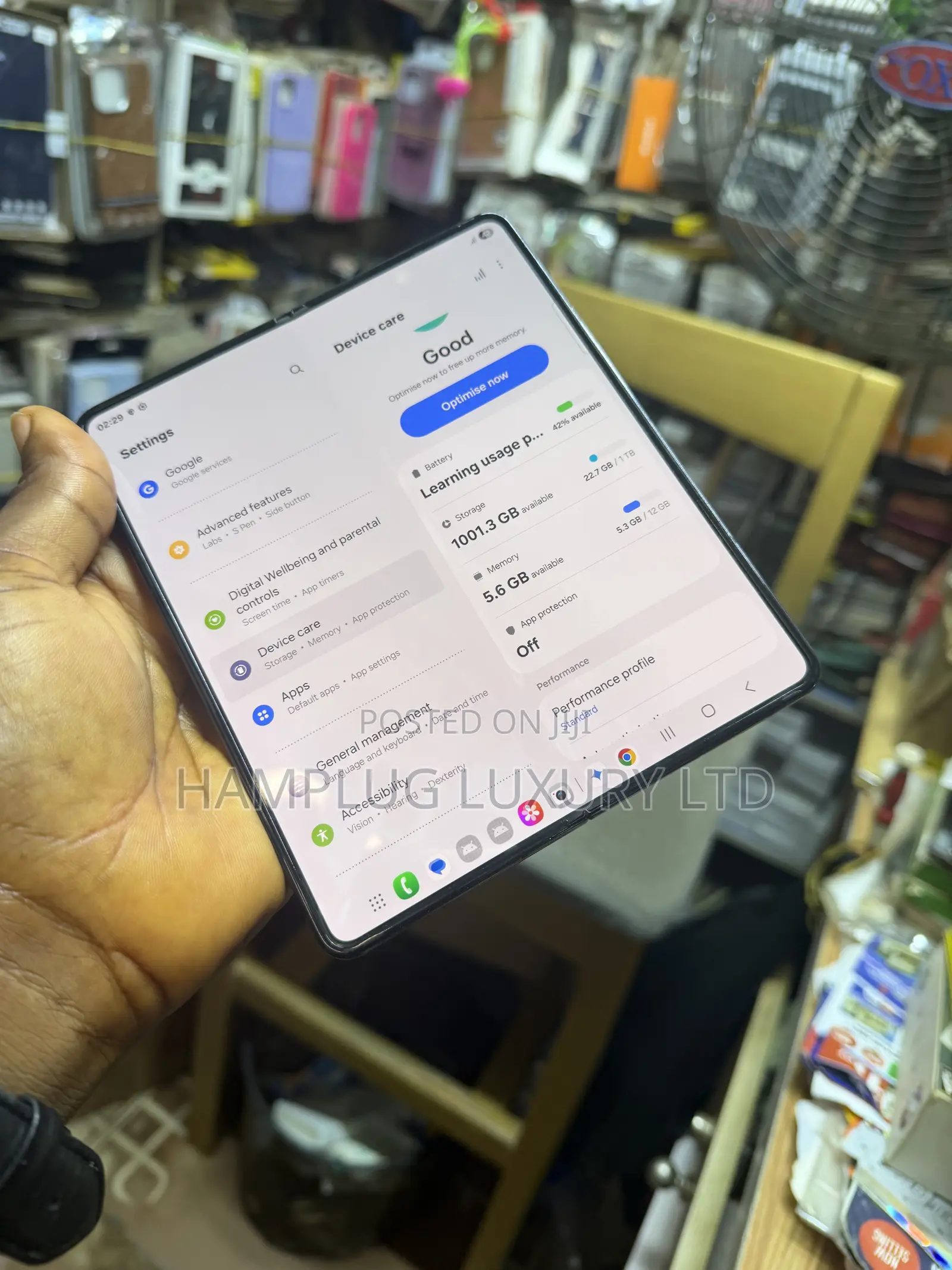 Samsung Galaxy Z Fold 5 1 TB Black