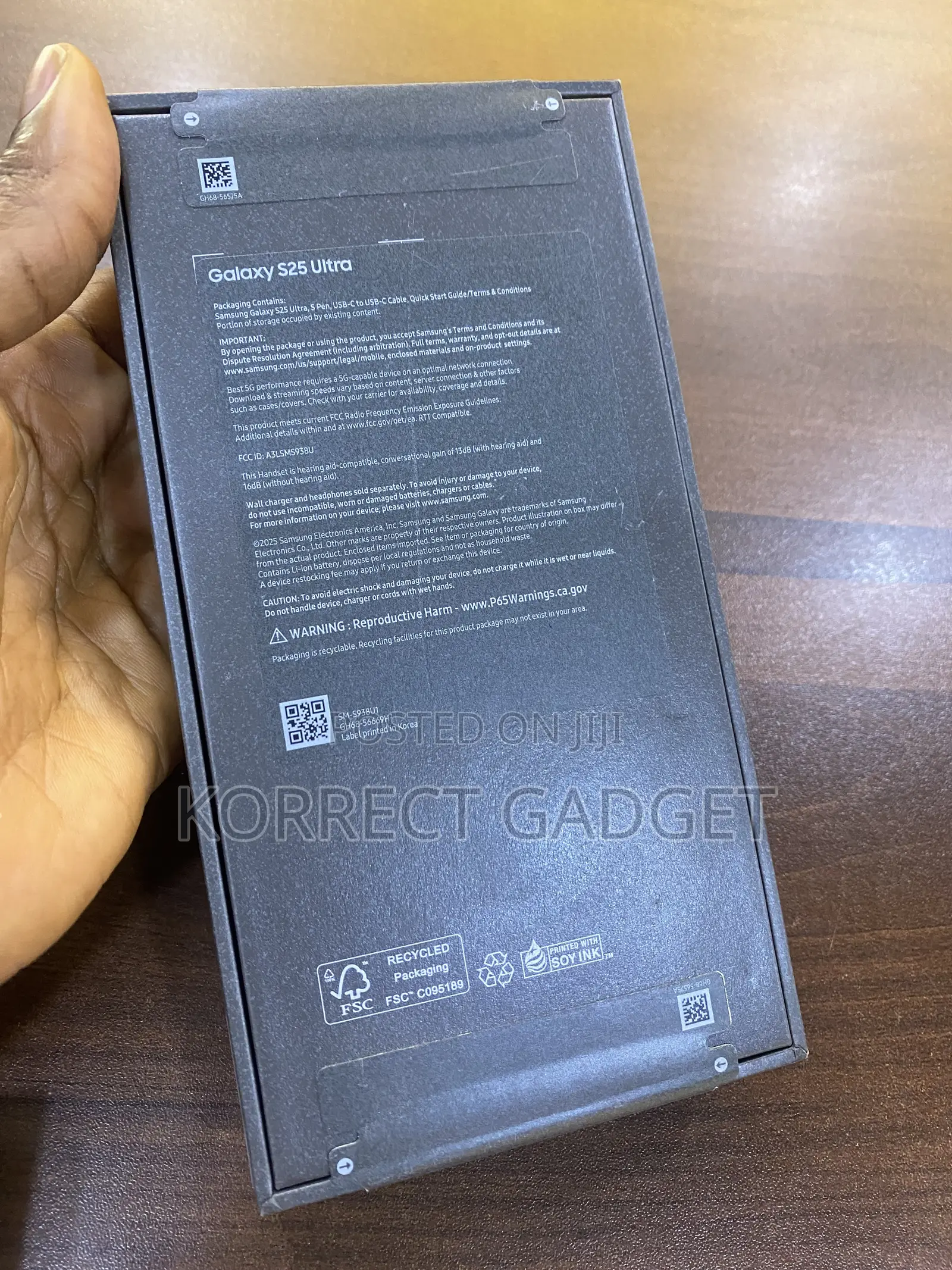 New Samsung Galaxy S25 Ultra 512 GB Black
