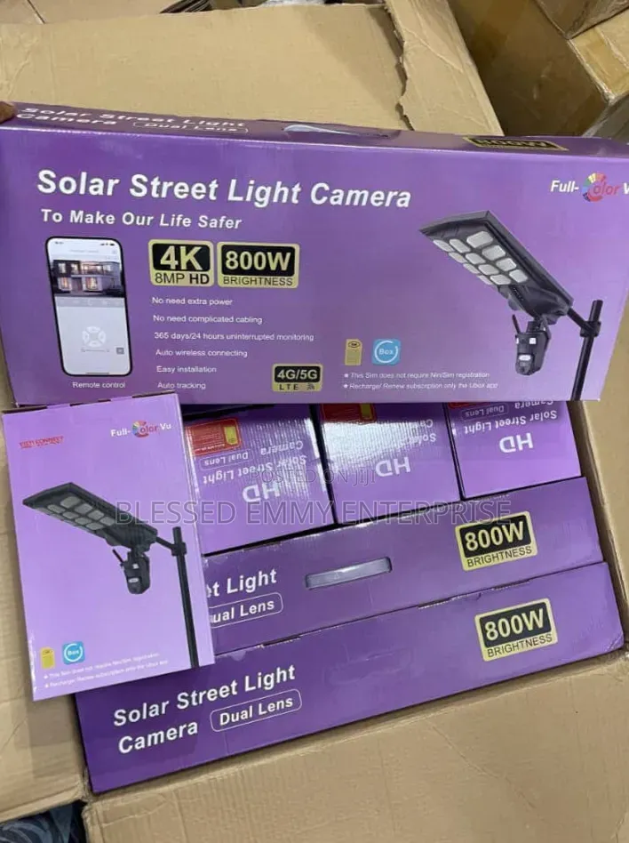 Solar Street Light Camera