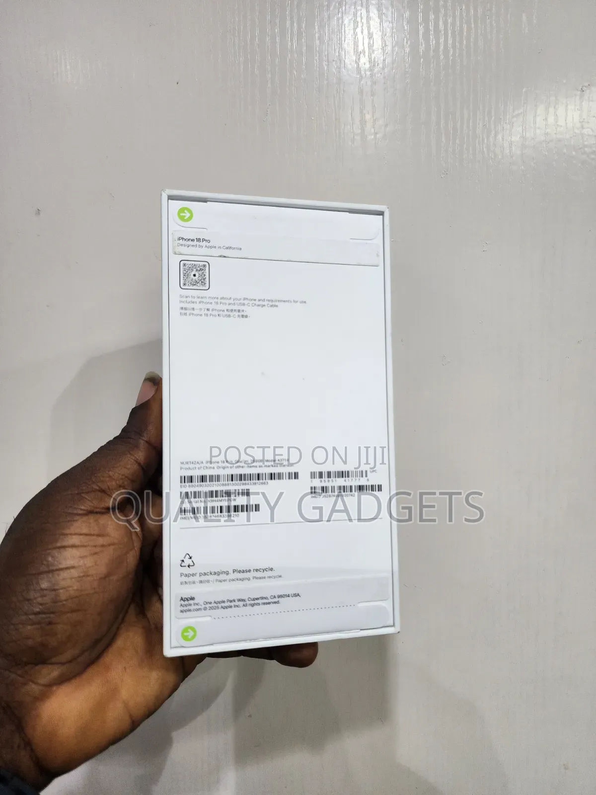 New Apple iPhone 18 Pro 256 GB Blue