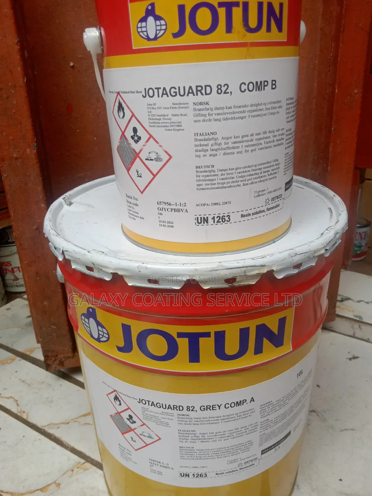 Jotaguard 82, Epoxy Grey (A & B Comp.)